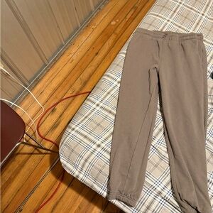 Athletic Works Brown Track Pants